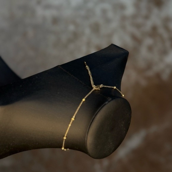 Water Resistant Adjustable Gold Necklace - Picture 2 of 2